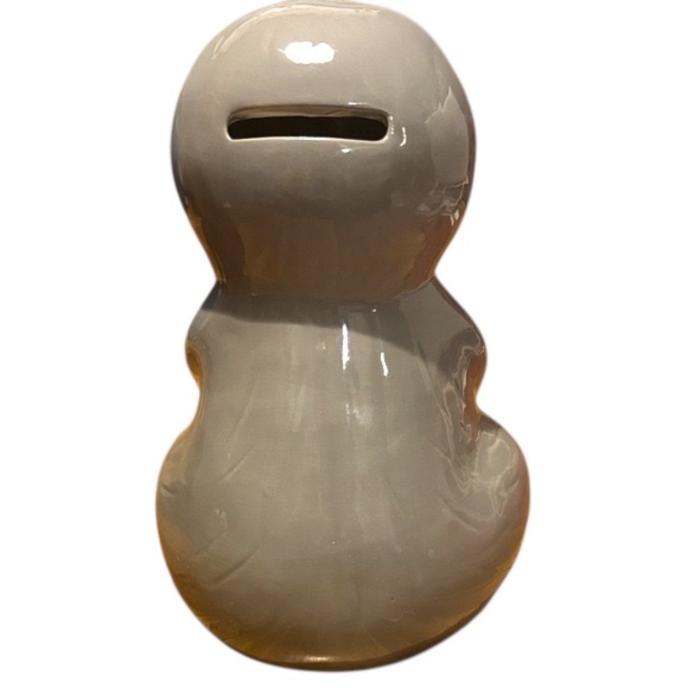 Gray Sloth Ceramic Piggy Bank - Picture 5 of 5